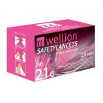 Ланцети за убождане Wellion SafetyLancets 21G