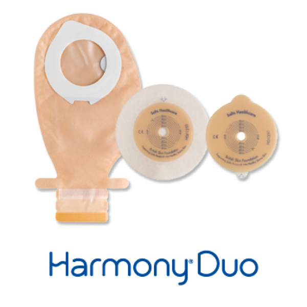 Отворена илео/колостомна торбичка за двукомпонентна система Harmony Duo Drainable