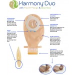 Отворена илео/колостомна торбичка за двукомпонентна система Harmony Duo Drainable